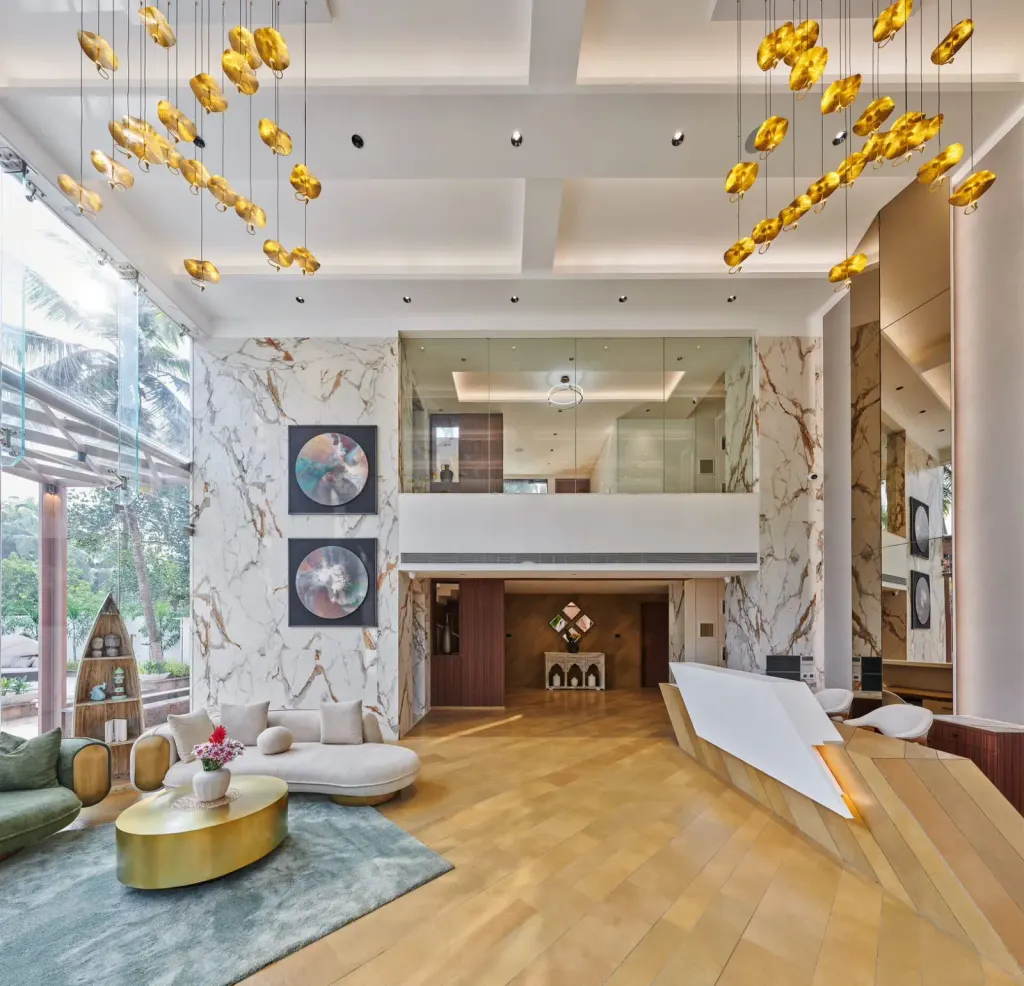 KAMAH Anjuna — lobby (photograph)