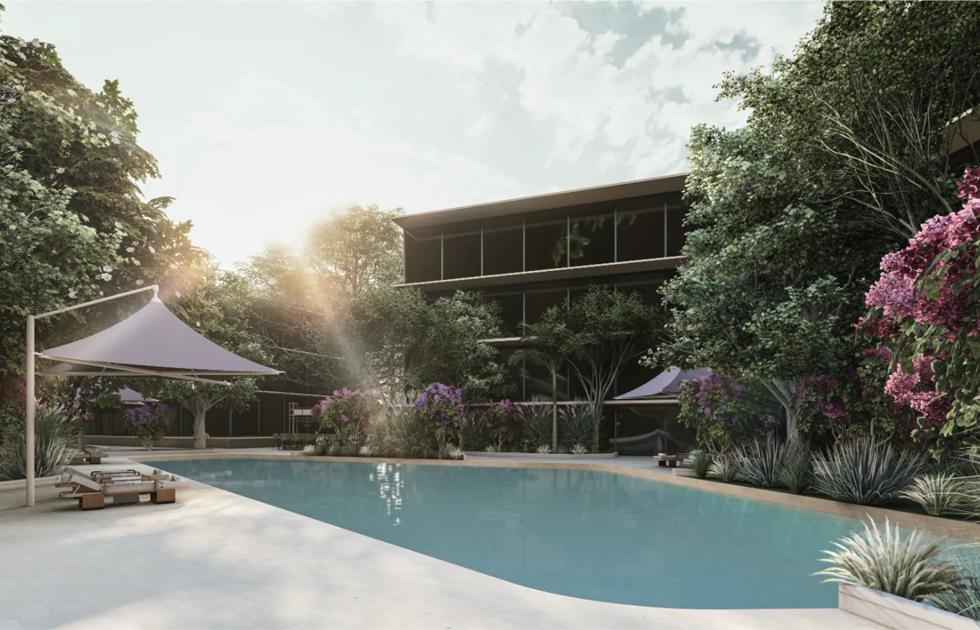 Dolce by Wyndham Udaipur — resort pool (artist's impression)