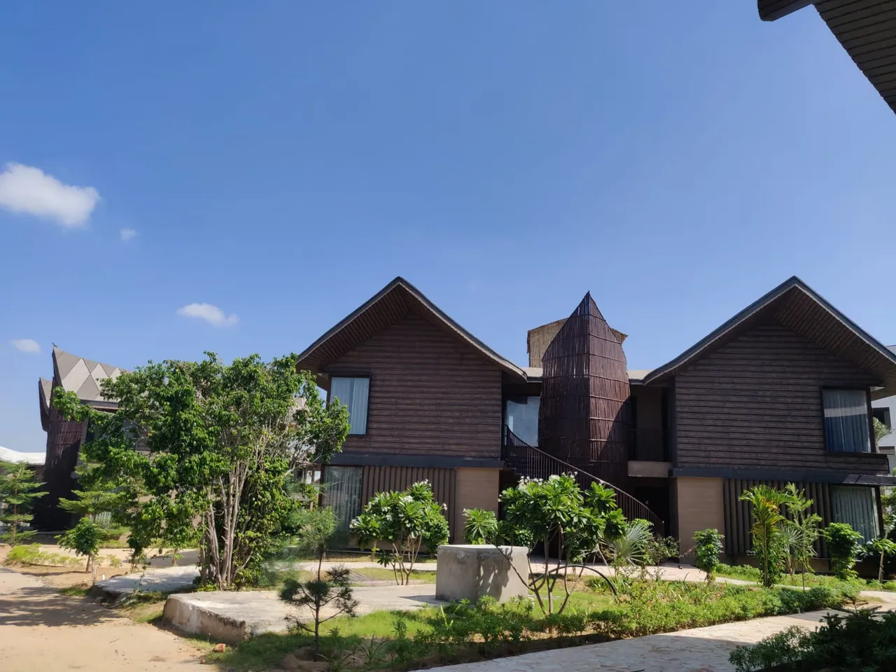 Regenta Resort & Spa Pushkar — signature villa with spiral stair tower